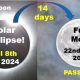 SOLAR ECLIPSE OF 8th [APRIL] IS TAKING US TO THE FULL MOON of APRIL 22ND PASSOVER OF 2024- (Mindset Media News!)