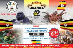 Independence of uganda in Sweden 5th october 2024 (Mindset Media News!)