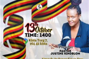 13th Oct- Celebrate Uganda independence with PRAYER – 2024! (MINDSET media News)