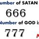 SATAN’S Number is 666, & GOD’s Number is 777 – (Mindset Media News)